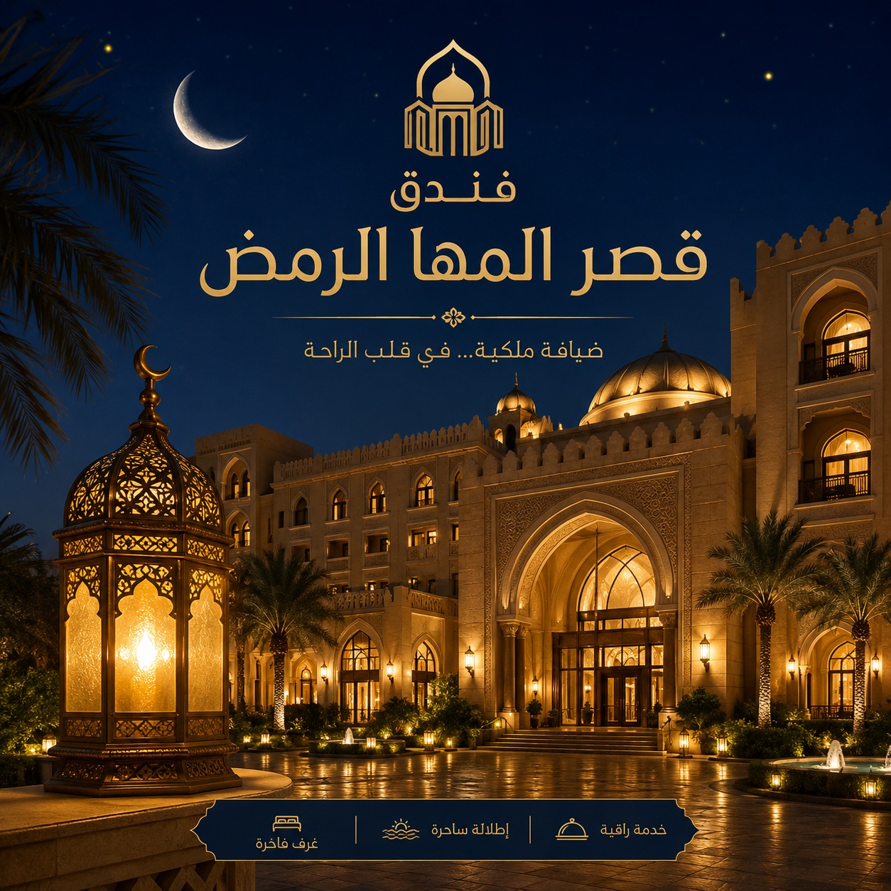 فندق قصر المها الرمض 