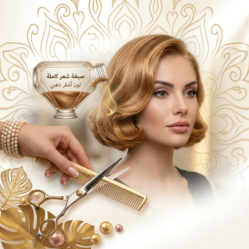 صبغة شعر كاملة 